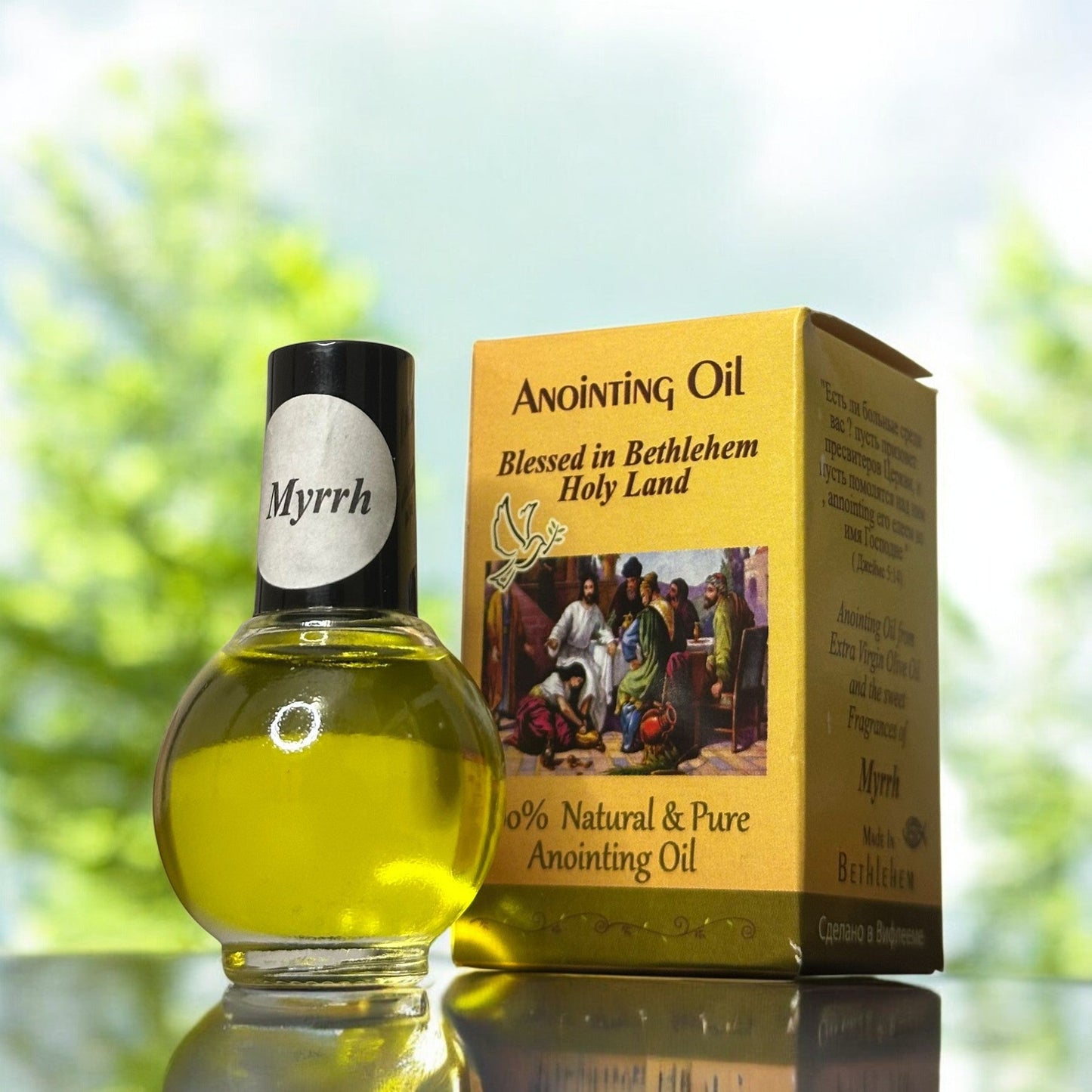 Geweihter Myrrhe aus Bethlehem – 10 ml